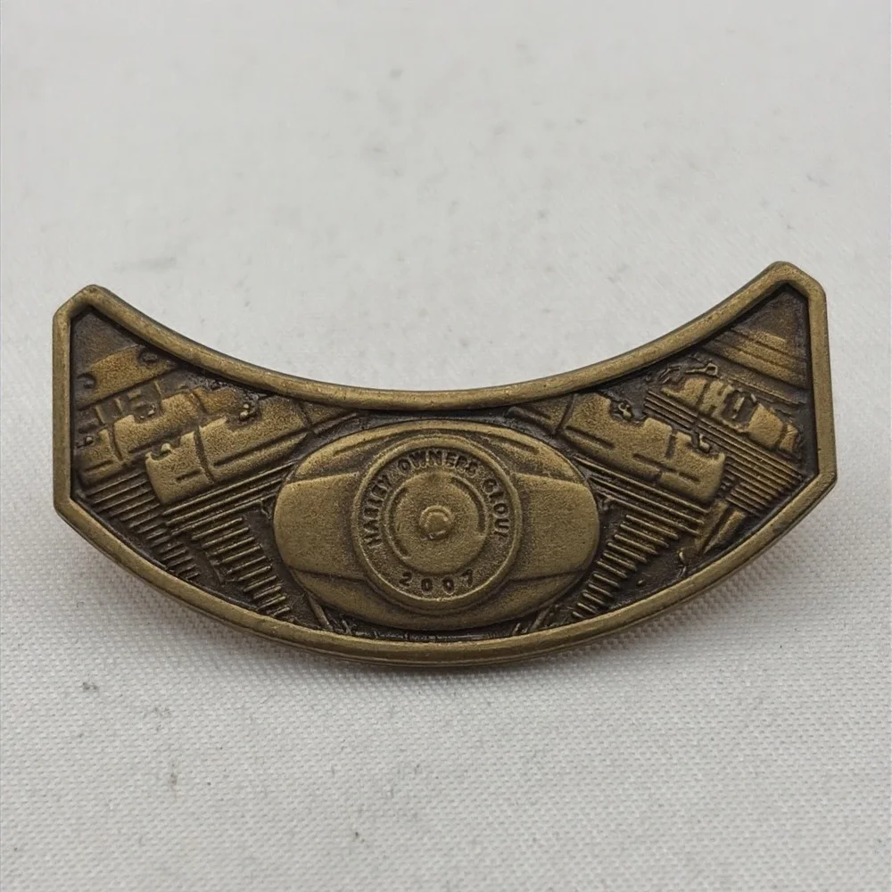 2007 Harley Owners Group Harley Davidson Motorcycles Lapel Hat Pin